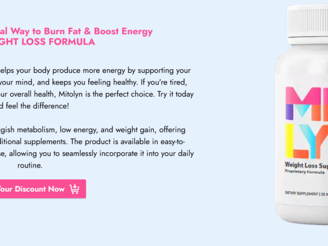 Mitolyn – Advanced Weight Loss Support Formula